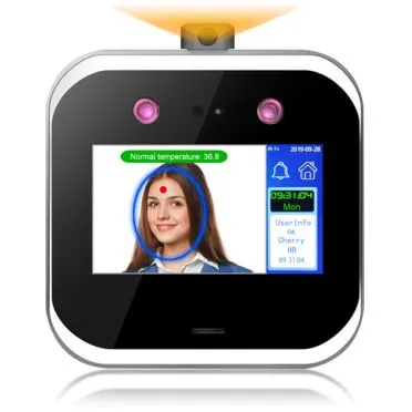 Detección de temperatura por reconocimiento facial
